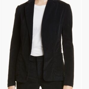 Frank & Eileen Dublin Performance Stretch Corduroy Blazer. Black Medium